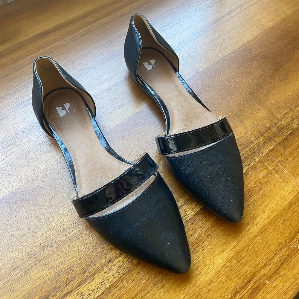 Comfortable Pointed Black Flats
